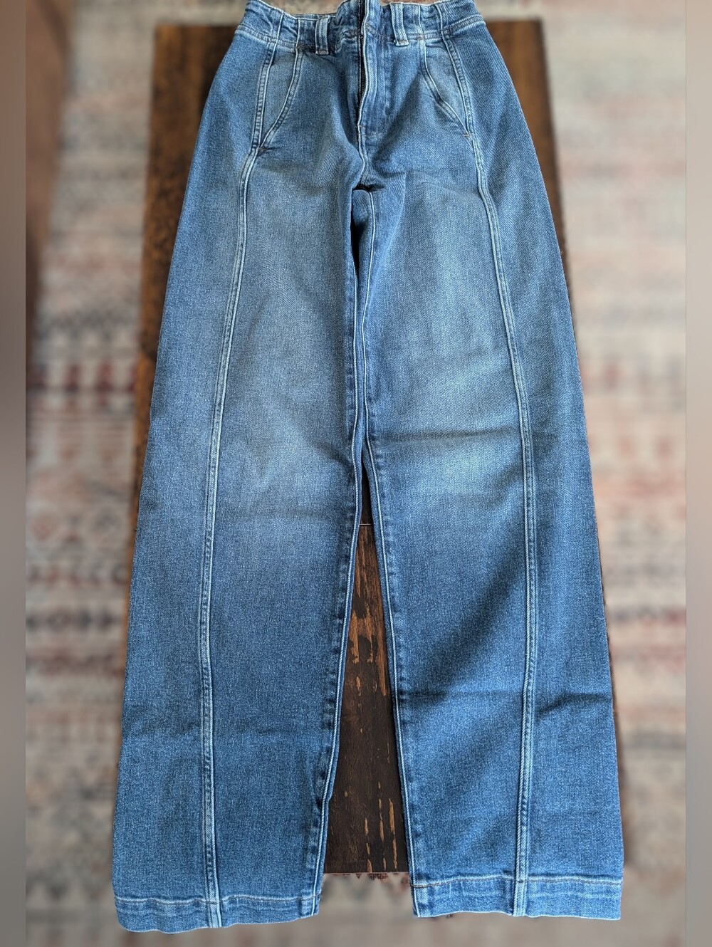 NWOT Madewell Tapered Denim Trousers